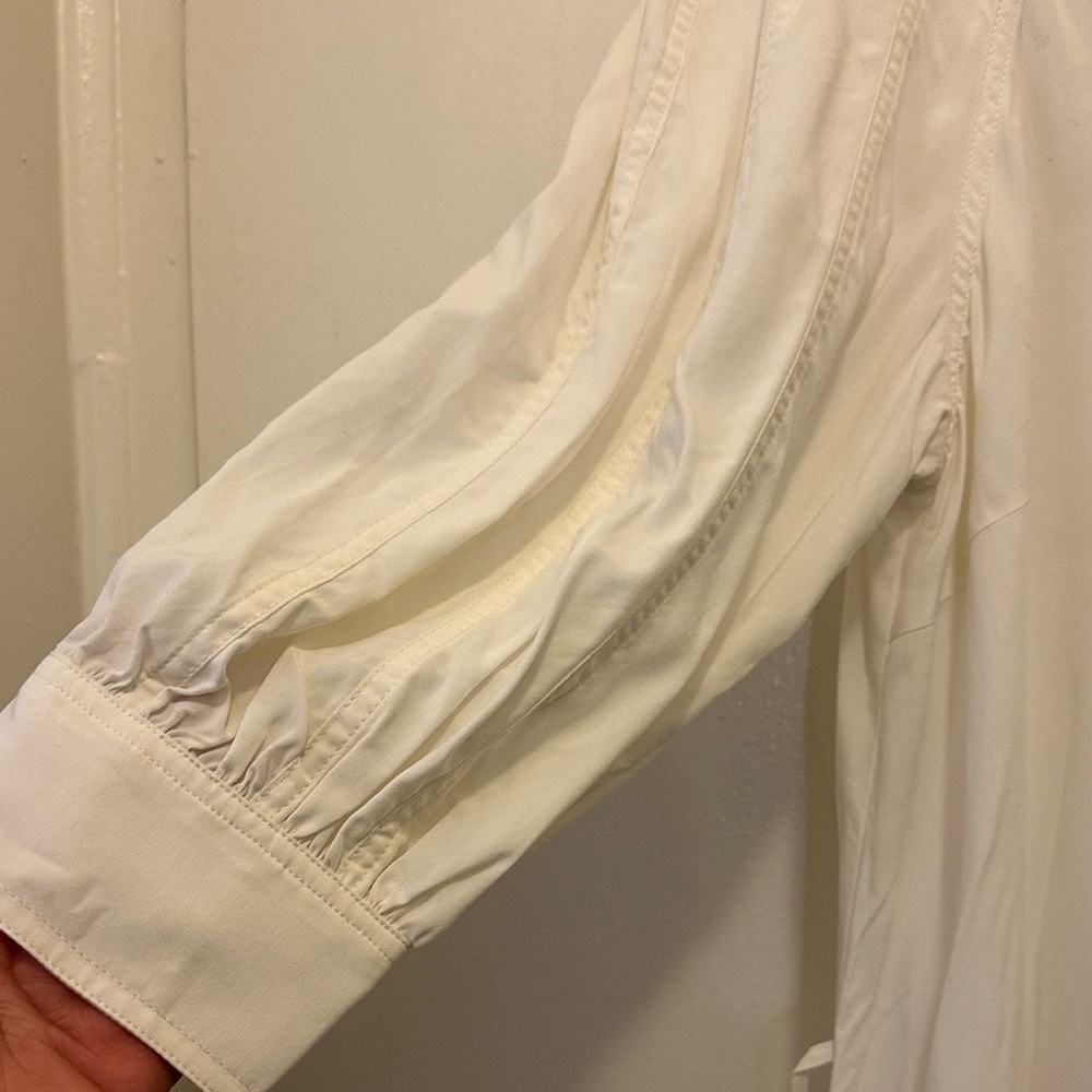 Zimmermann Cream Button-Up Blouse - Picture 5 of 15